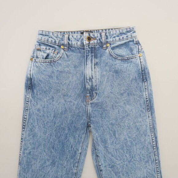 KHAITE Danielle Straight Leg Jeans in Bryce Size 26 - Picture 6 of 13